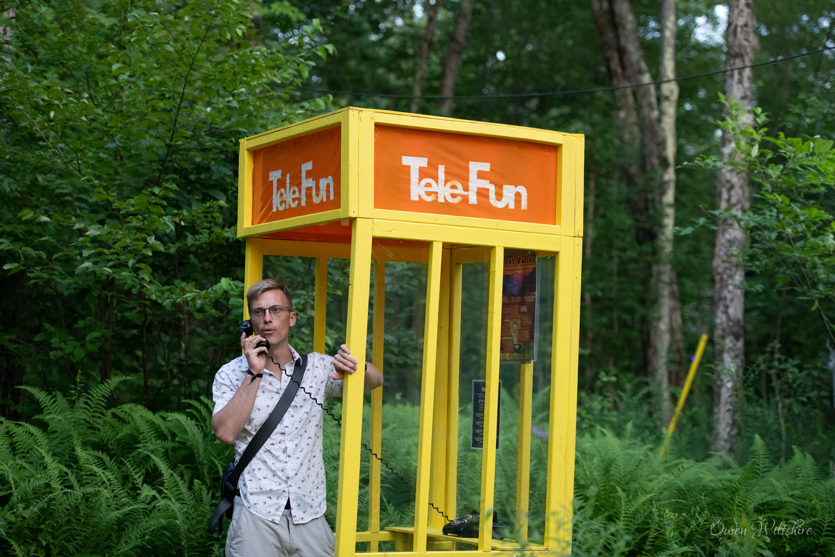 Artiste de feu aux Jardins Gamelin